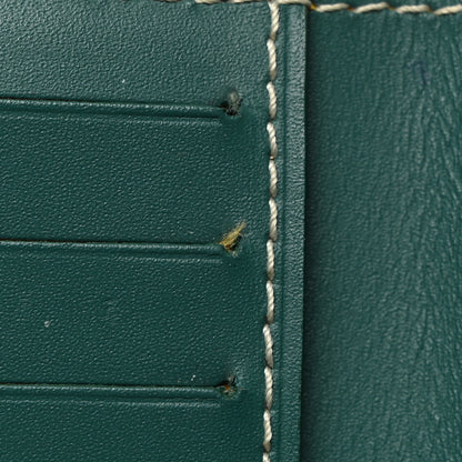 Goyard Goyardine Bi-Fold Victoire PM Wallet Green 11 of 11