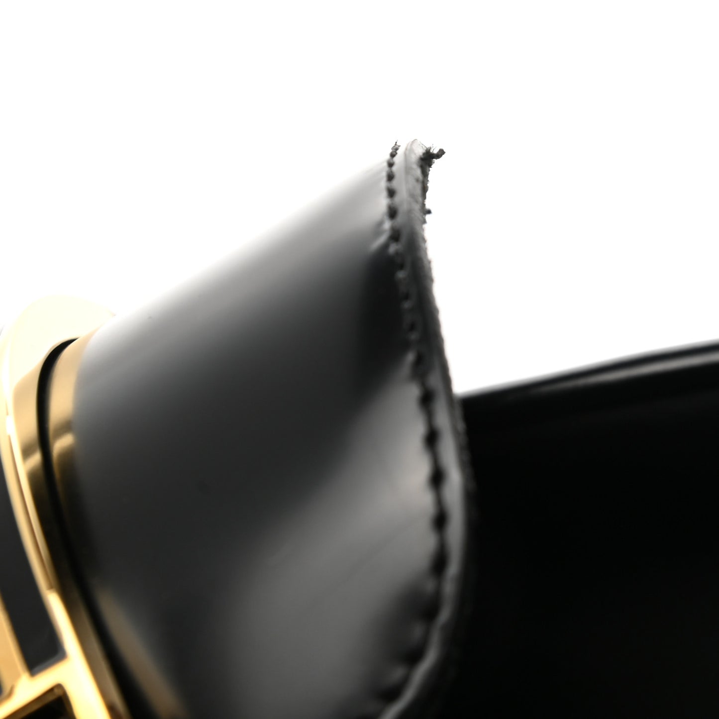 Brushed Calfskin Dior Code Lug Sole 15mm Loafers 38.5 Black