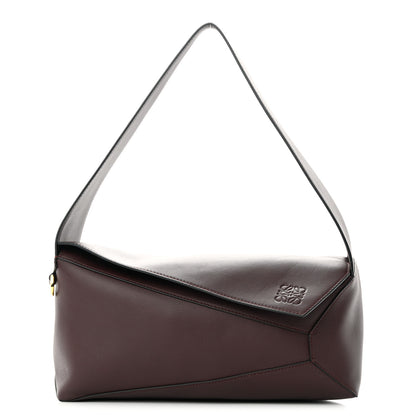 Loewe Calfskin Puzzle Hobo Prune 1 of 17