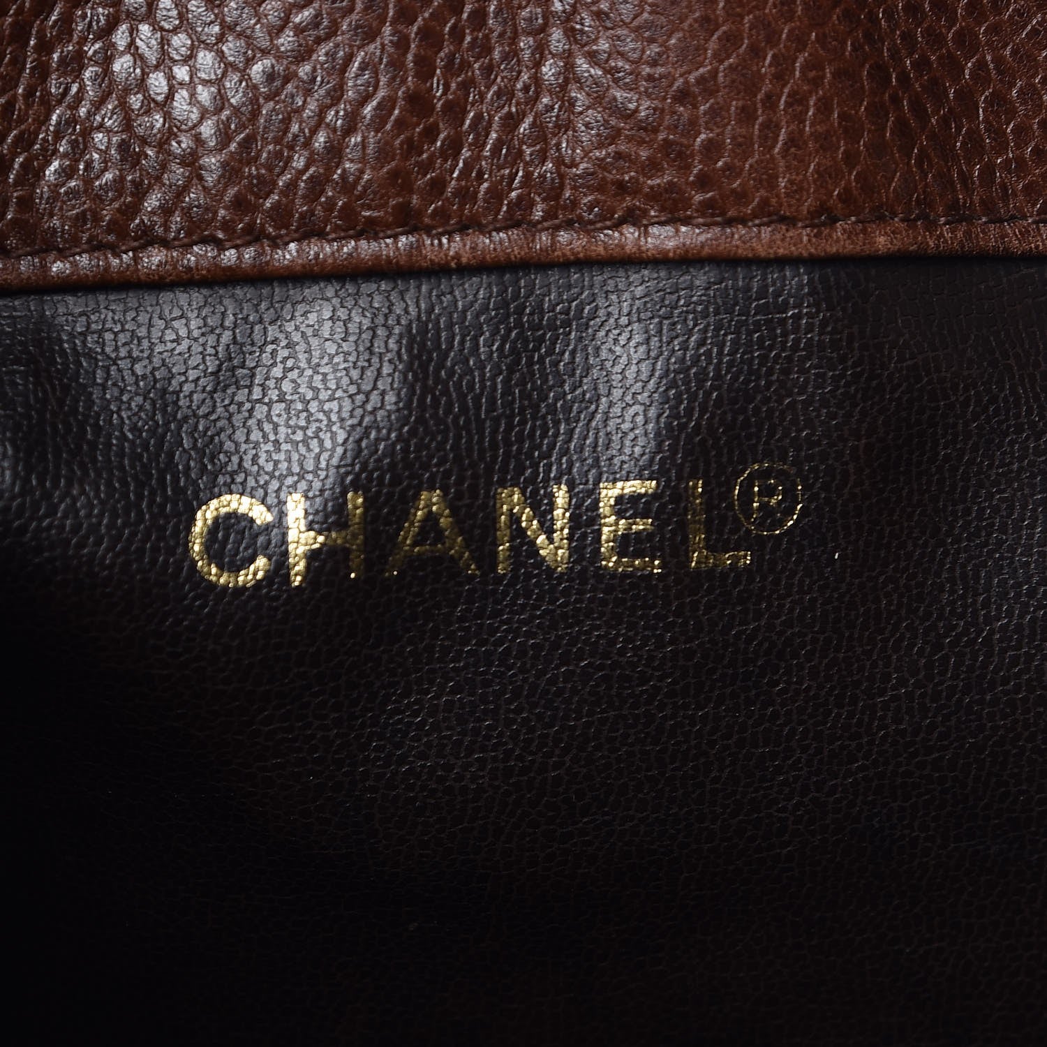Chanel Caviar Sling Backpack Brown 6 of 10