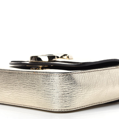 Chloe Calfskin Sued Mini C Bag Gold 7 of 9