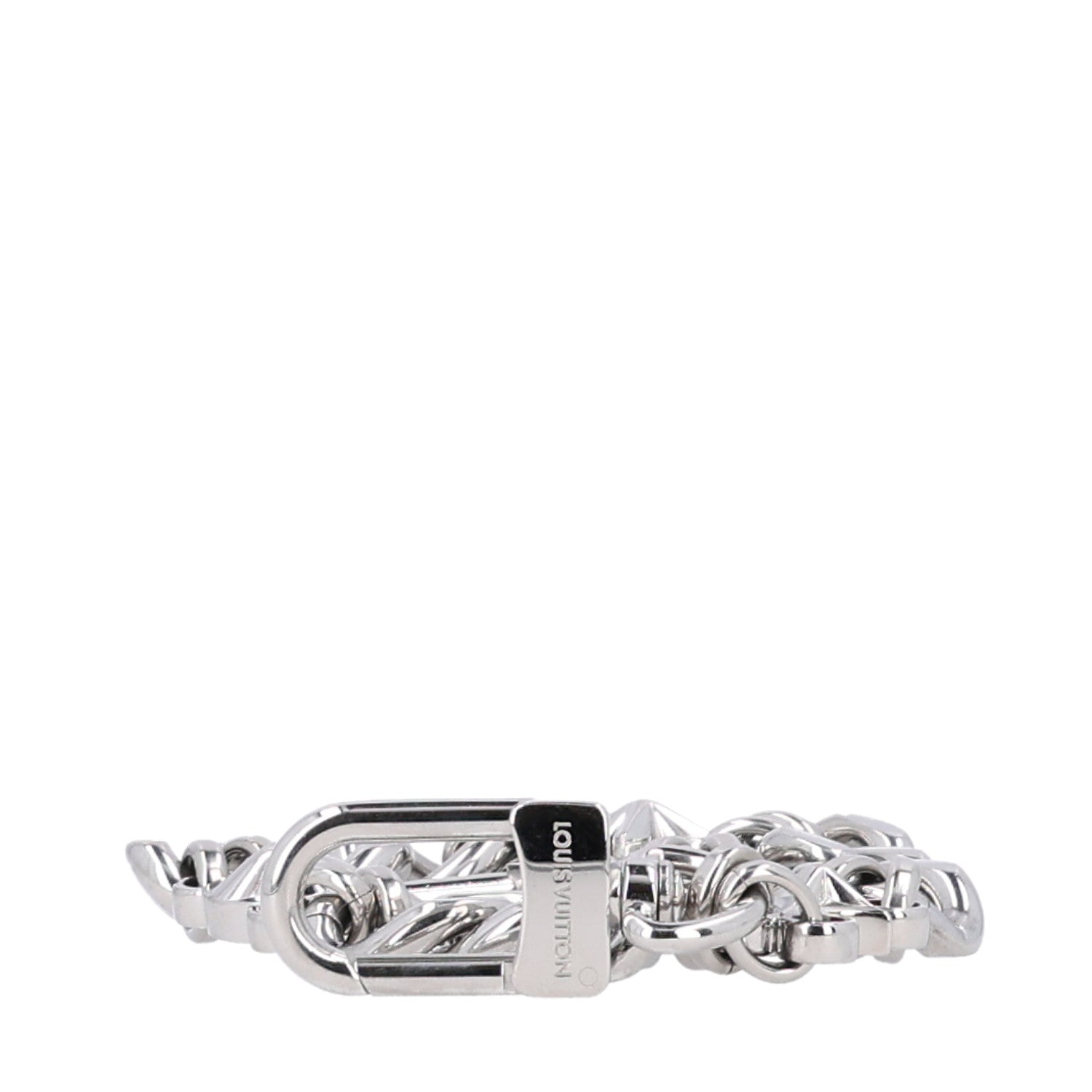 Louis Vuitton Metal Soft Speedy Soft Chain Strap Silver 1 of 3