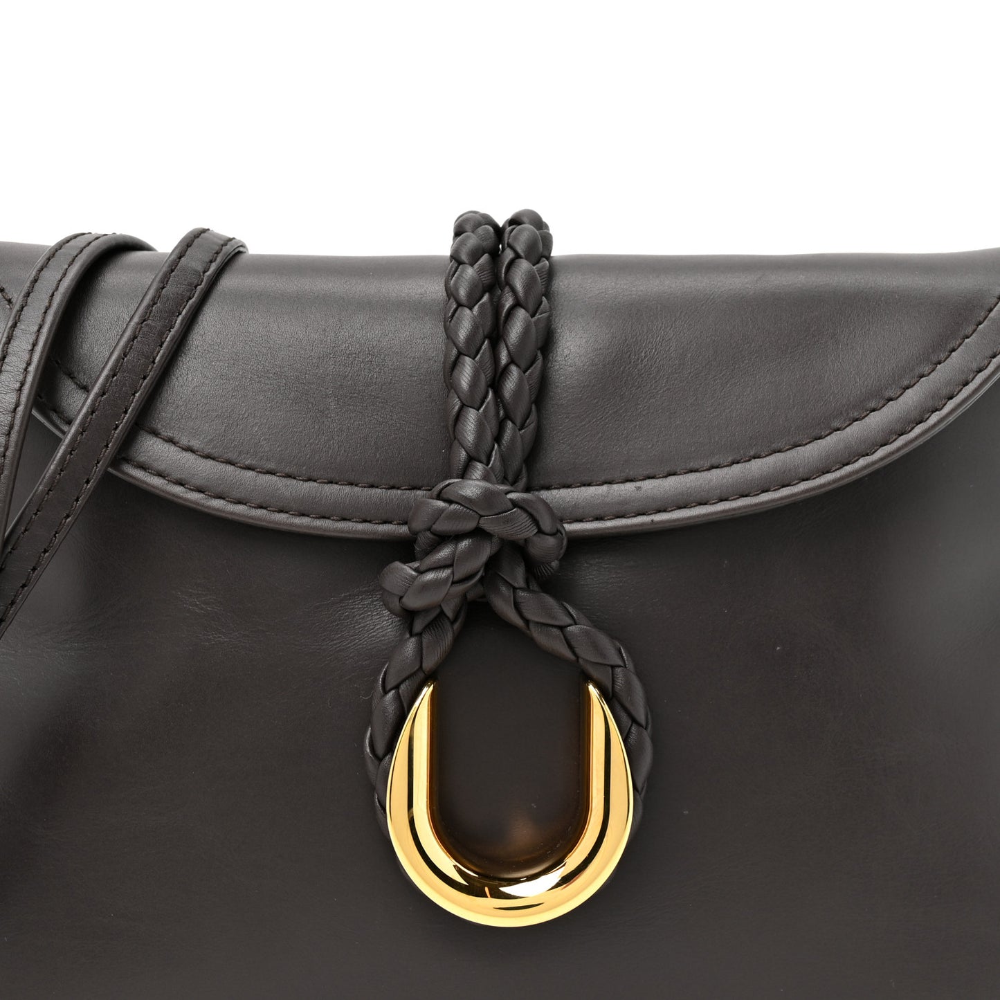 Smooth Calfskin Small Liberta Shoulder Bag Fondant
