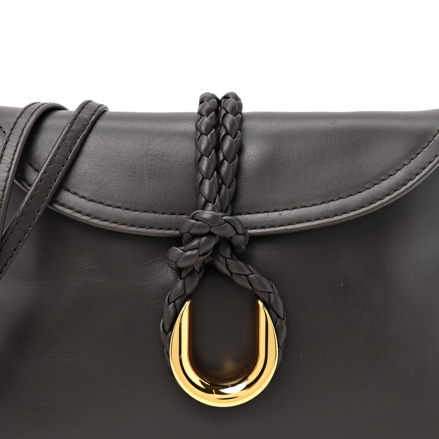 Bottega Veneta Smooth Calfskin Small Liberta Shoulder Bag Fondant 7 of 9