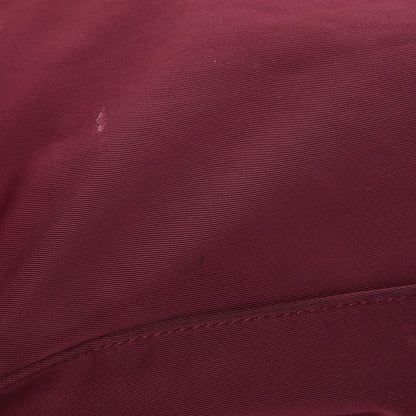 Prada Tessuto Nylon Saffiano Tote Wine 11 of 12