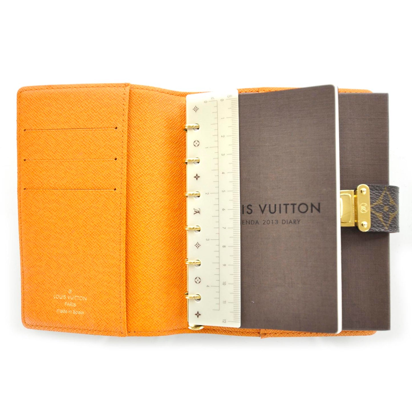 Monogram Koala Small Ring Agenda Orange