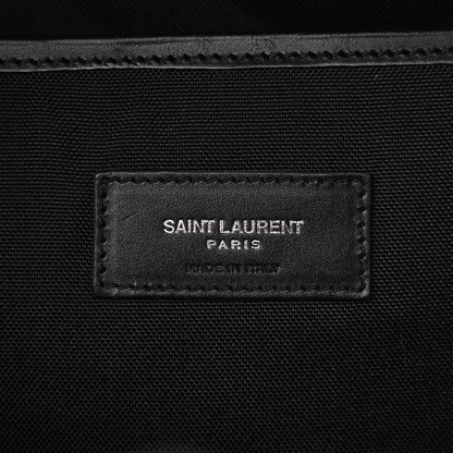 Saint Laurent Canvas City Backpack Black 6 of 10