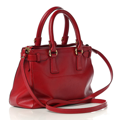 Salvatore Ferragamo Saffiano Beky Bag Rosso 3 of 9