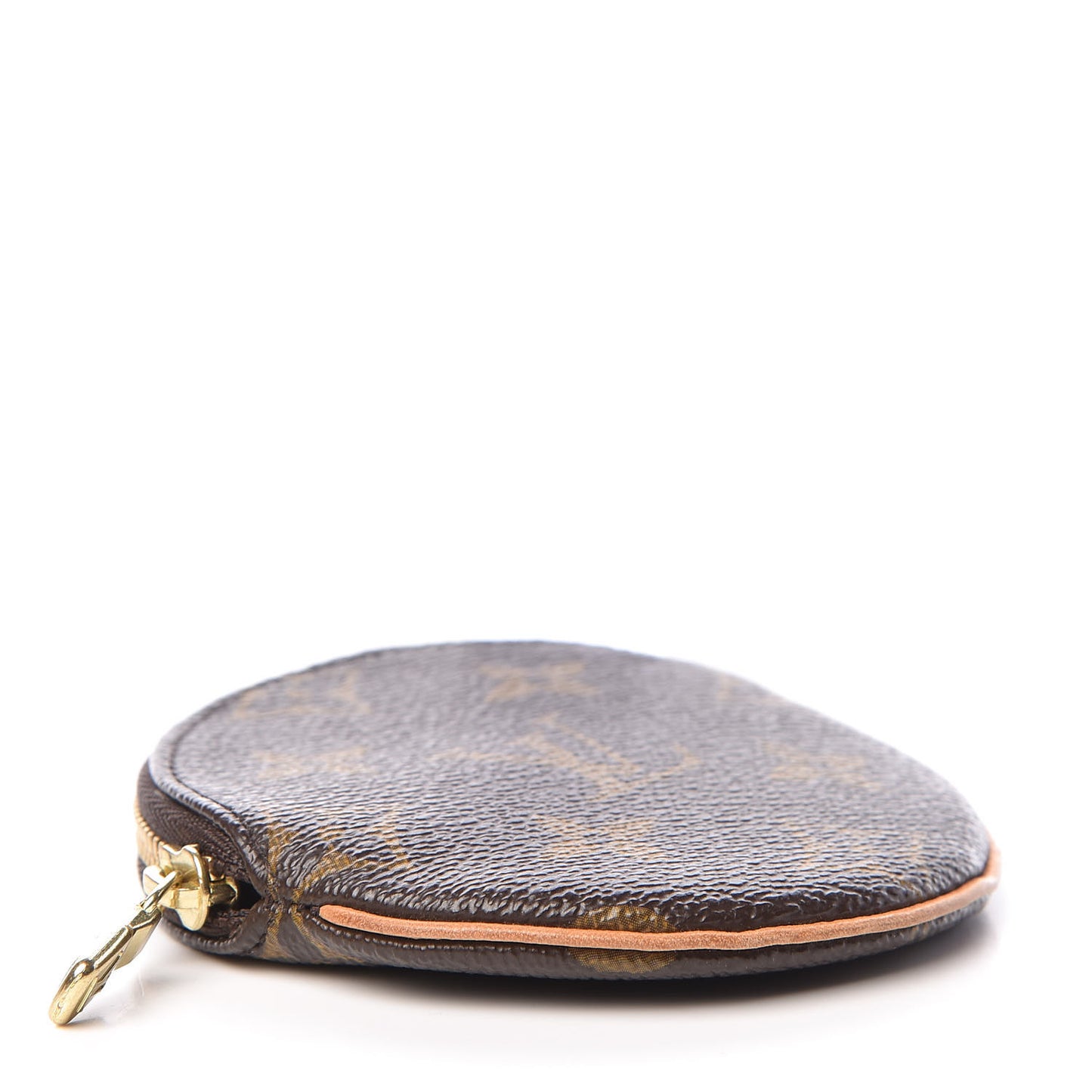 Monogram Round Coin Purse