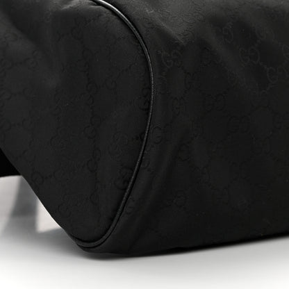 Gucci Nylon Monogram Slim Backpack Black 9 of 10