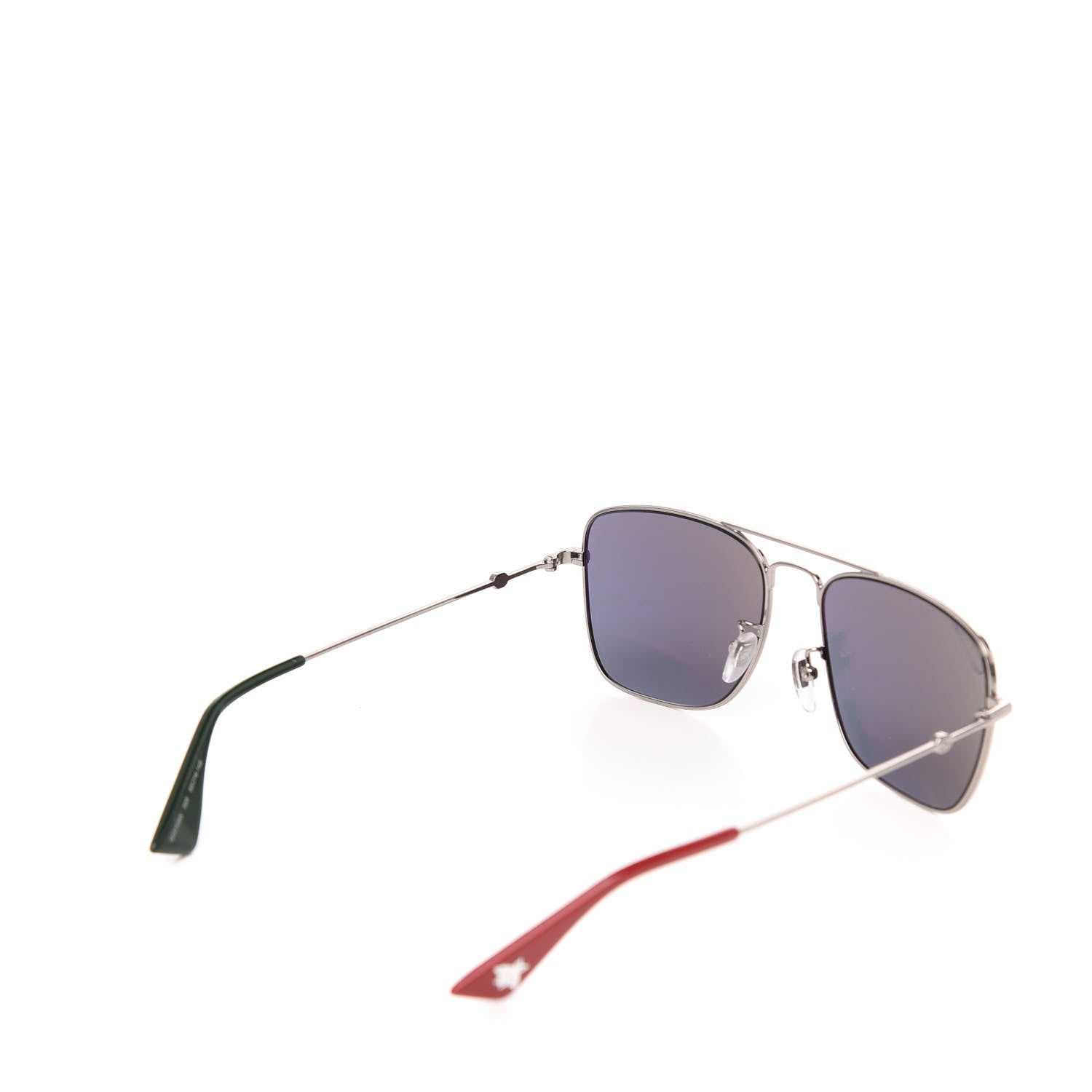 Gucci Squared Aviator Sunglasses GG0108S Black 4 of 7