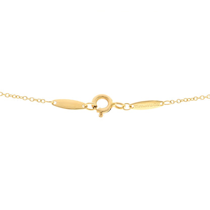 Tiffany 18K Yellow Gold 12mm Elsa Peretti Cross Pendant Necklace 4 of 4