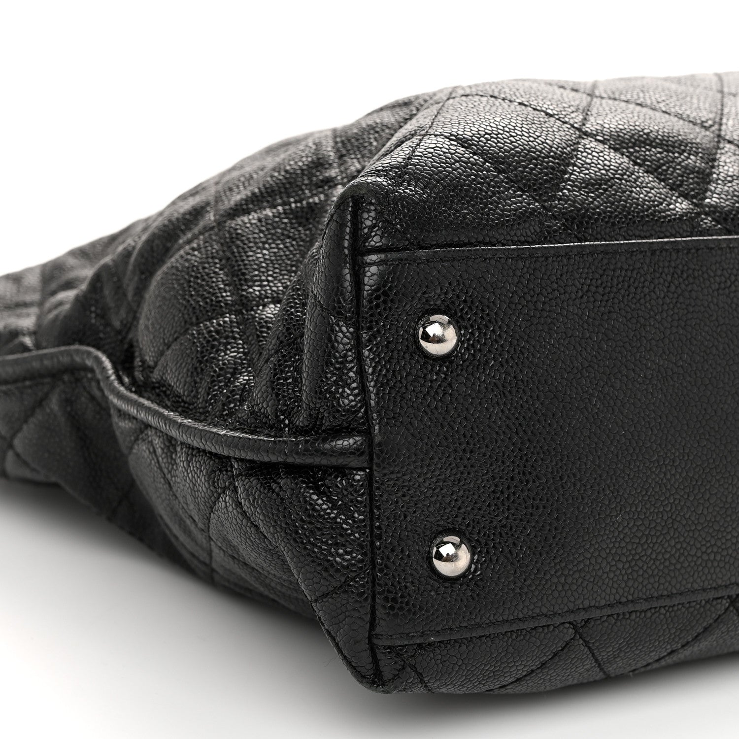 Chanel Caviar Quilted French Riviera Shouler Bag Black 9 of 11