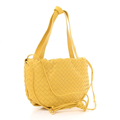 Bottega Veneta Nappa Intrecciato Small Bulb Buttercup 3 of 10