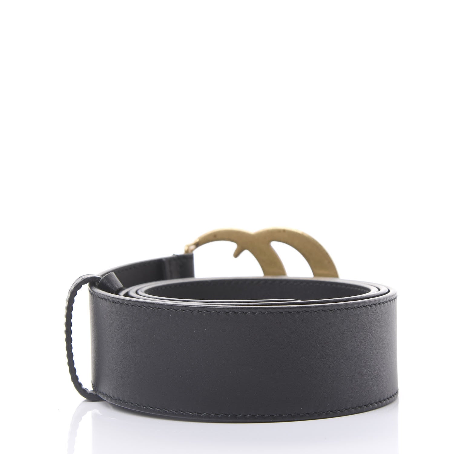 Gucci Calfskin Double G 40mm Belt 95 38 Black 2 of 5