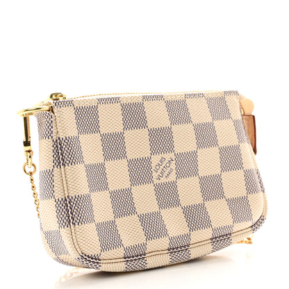 Louis Vuitton Damier Azur Mini Pochette Accessories 3 of 8