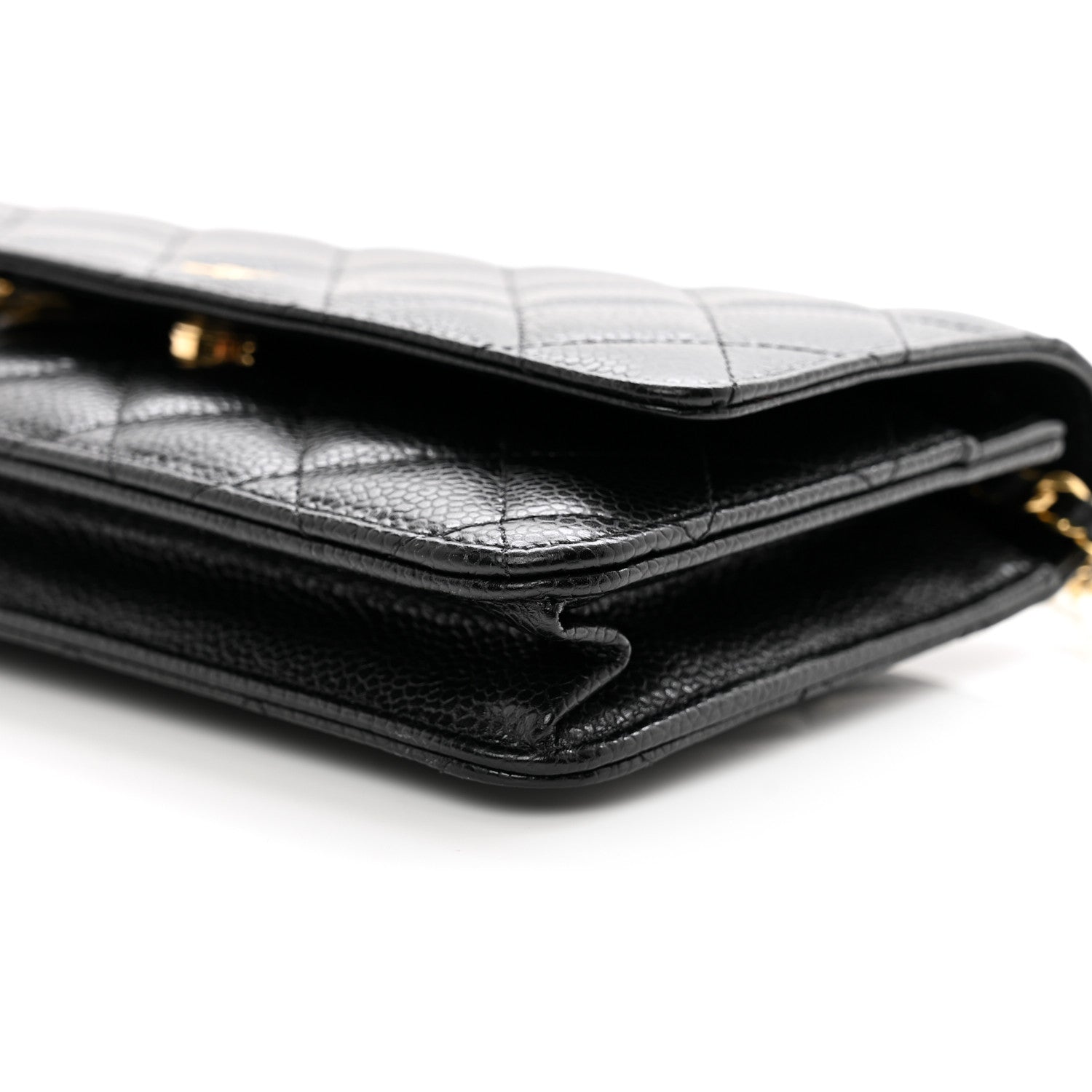 Chanel Caviar Quilted Wallet on Chain WOC Black 11 of 11