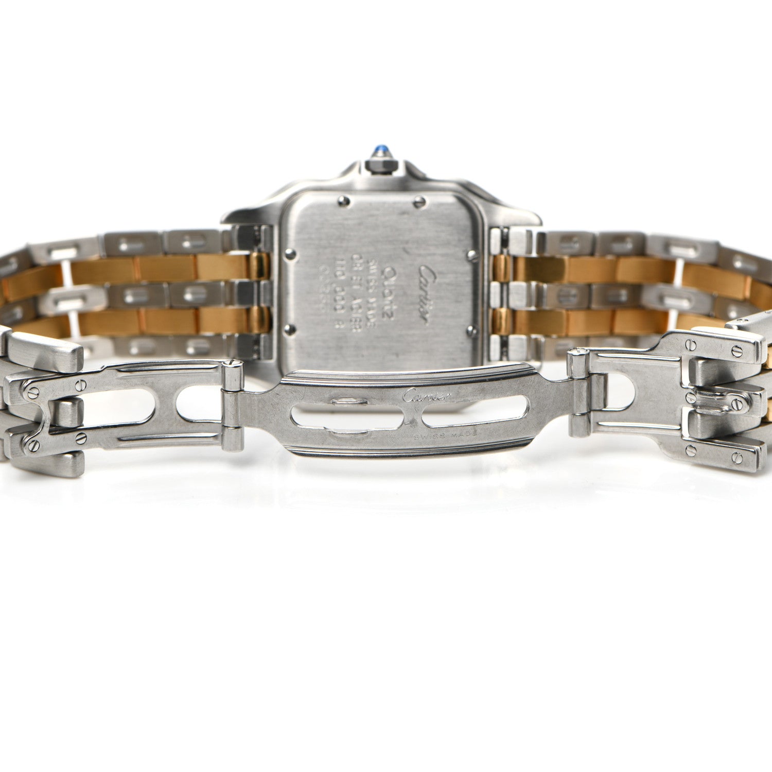 Cartier Stainless Steel 18K Yellow Gold 27mm Panthere Quartz Watch 5 of 6