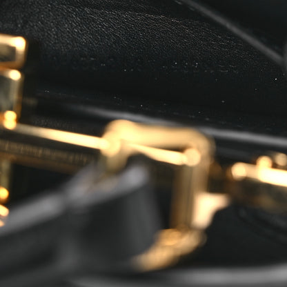 Fendi Shiny Nappa Petite Peekaboo I SEE U Satchel Black 8 of 13