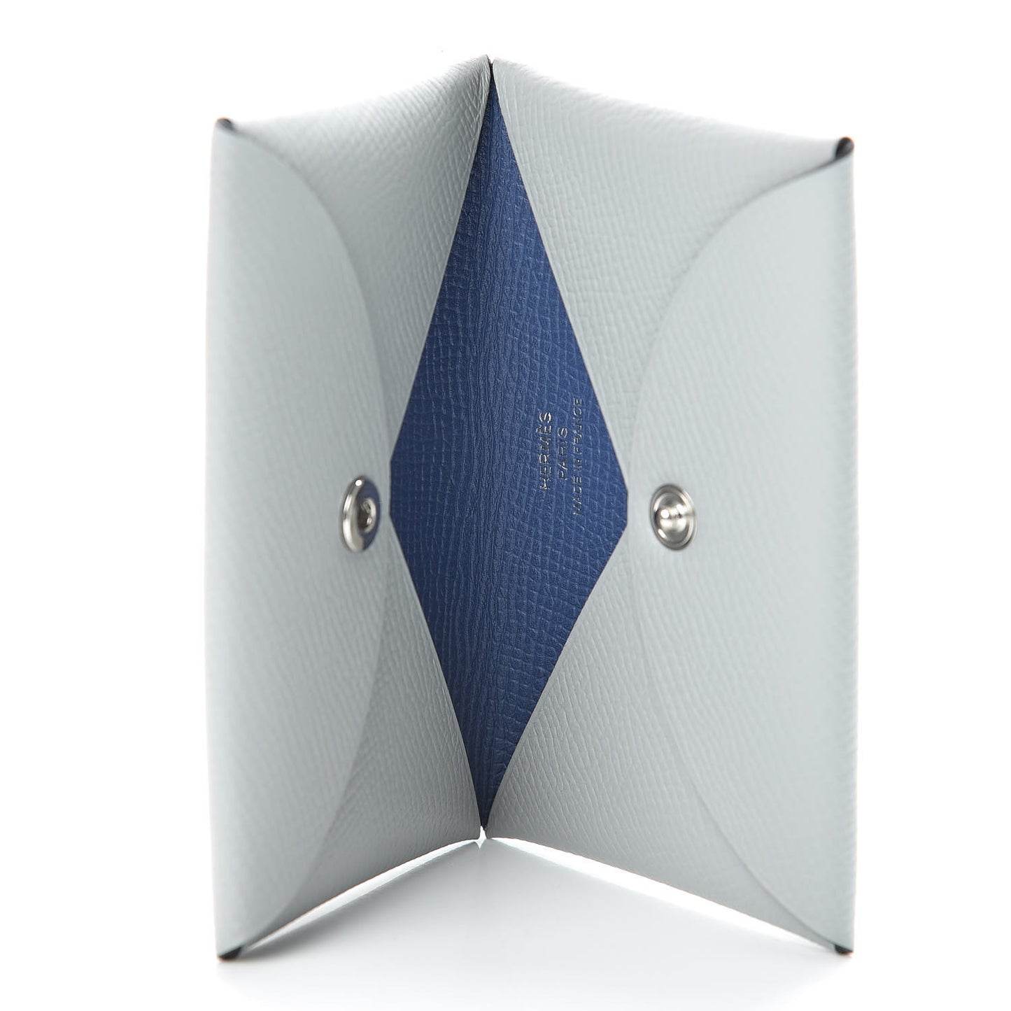 Epsom Verso Calvi Card Case Bleu Glacier Bleu Brighton