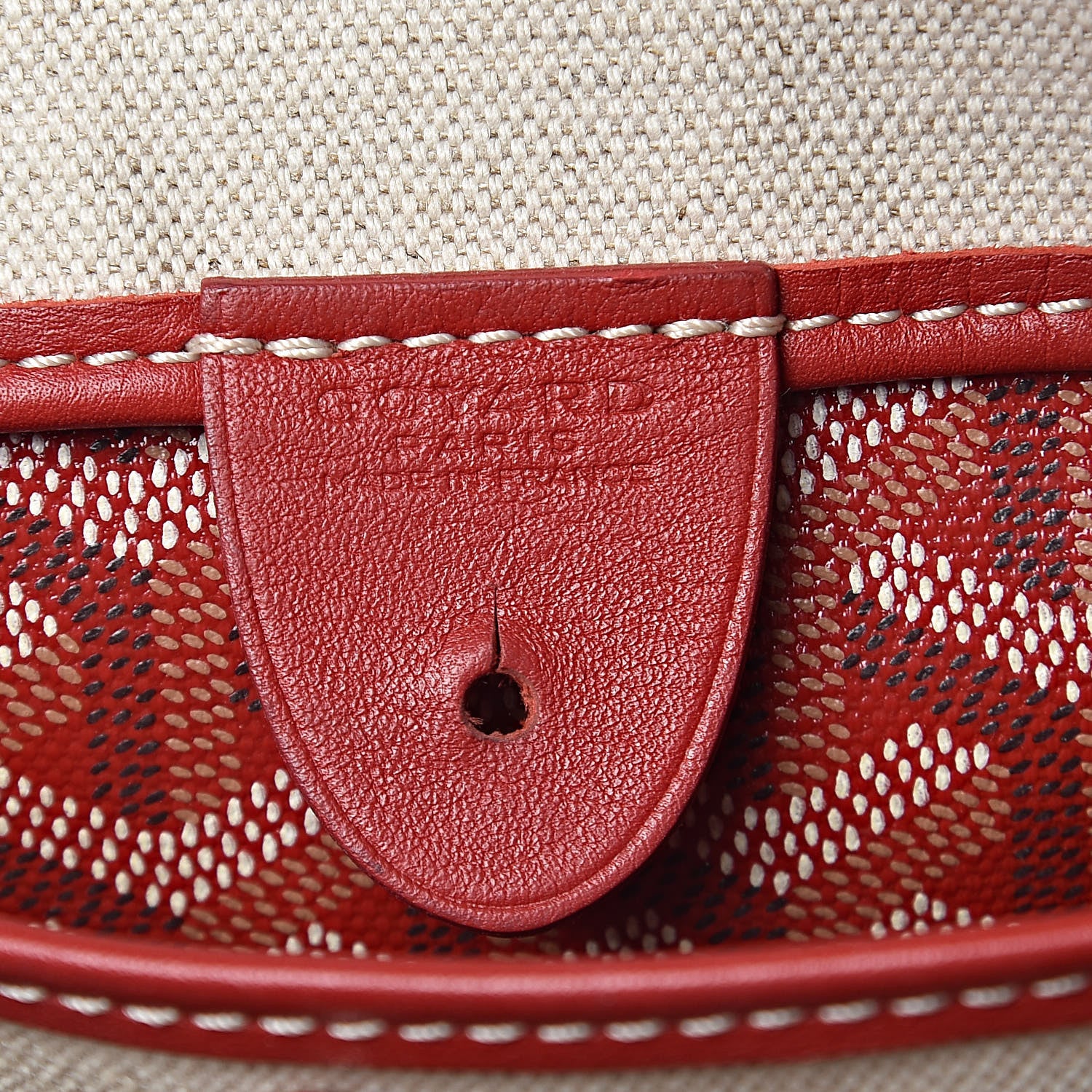 Goyard Goyardine Artois PM Red 6 of 17