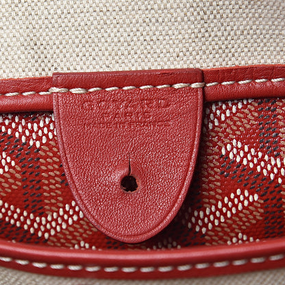 Goyard Goyardine Artois PM Red 6 of 17