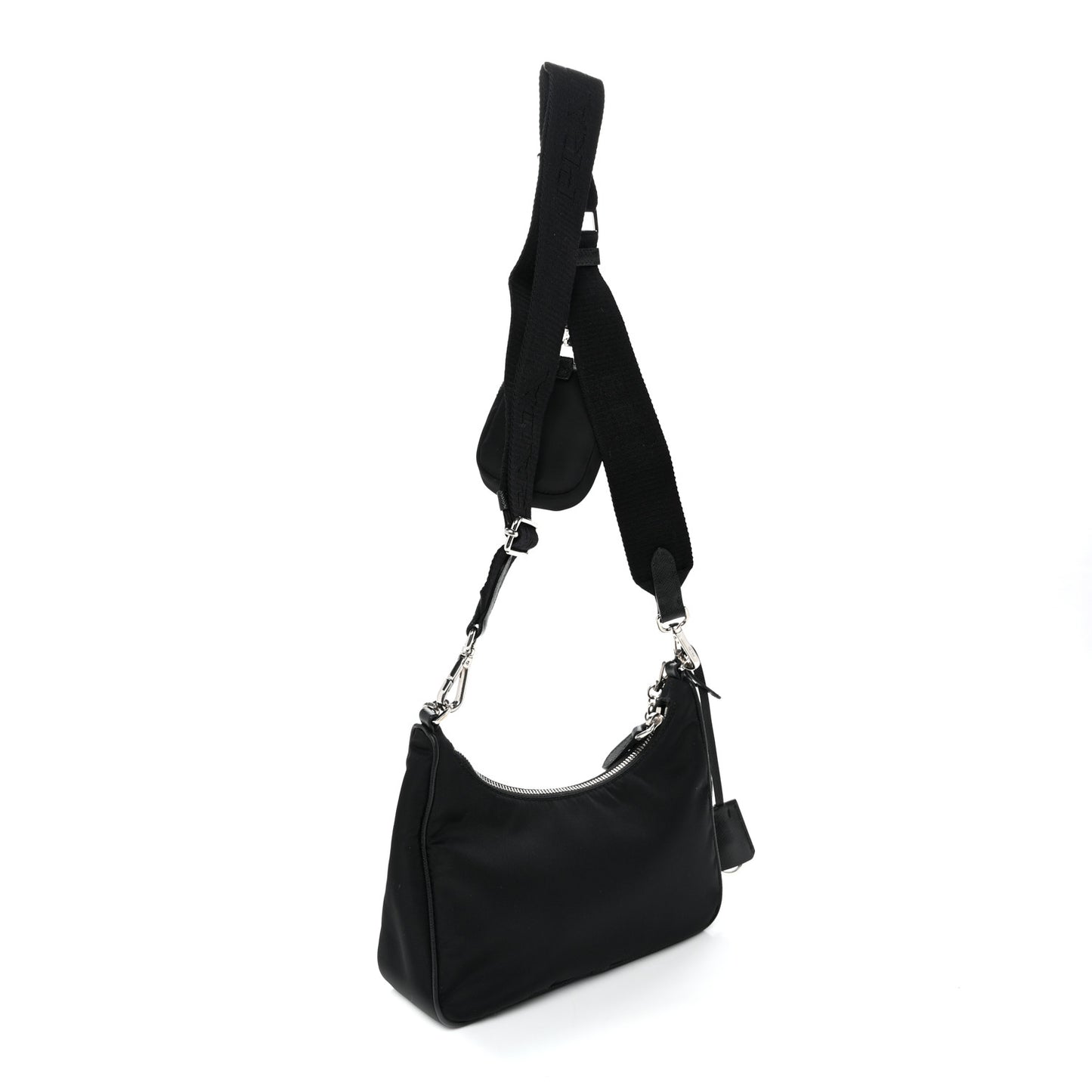 Nylon Re-Edition 2005 Shoulder Bag Black