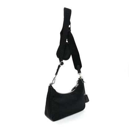 Prada Nylon Re-Edition 2005 Shoulder Bag Black 3 of 10