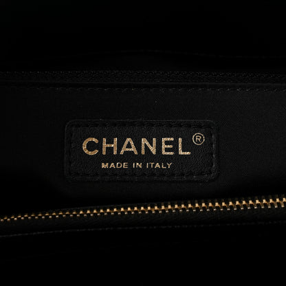 Chanel Caviar Quilted XL Grand Shopping Tote GST Black 6 of 10