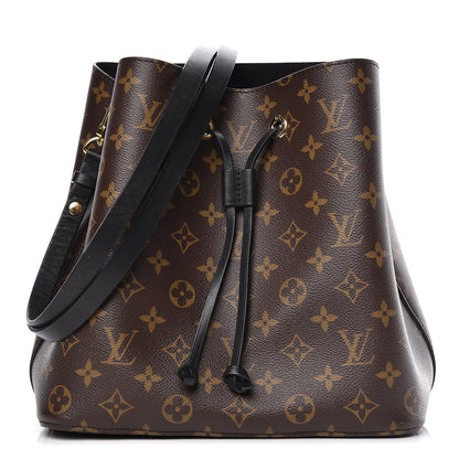 Louis Vuitton Monogram Neonoe MM Black 1 of 11