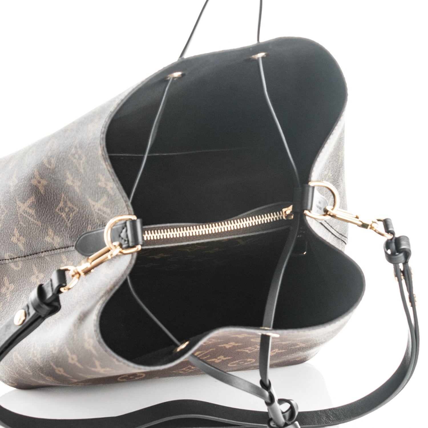 Louis Vuitton Monogram Neonoe MM Black 5 of 6