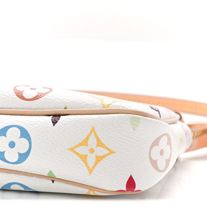Louis Vuitton LV X TM Monogram Multicolor Pochette Accessories White 10 of 11