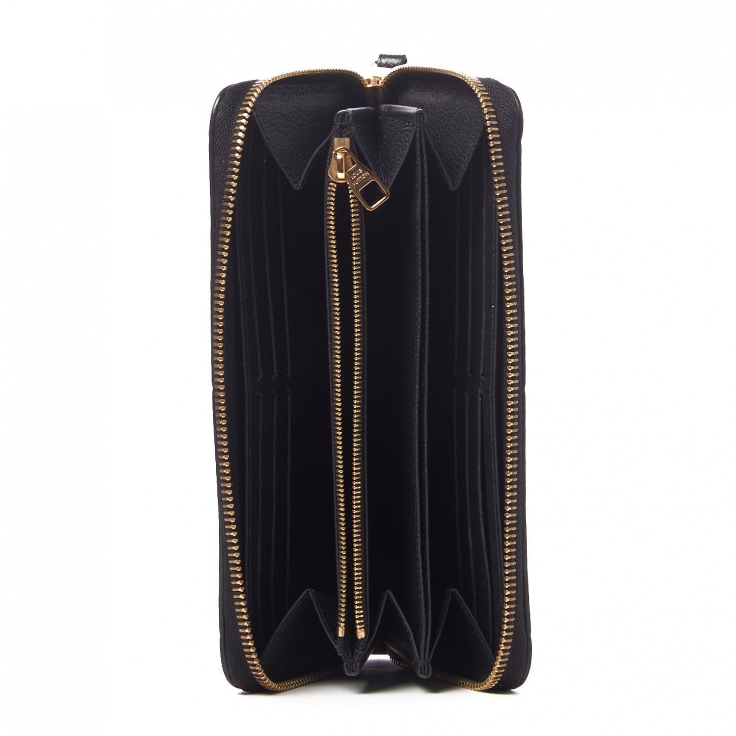 Louis Vuitton Empreinte Zippy Wallet Black 6 of 9