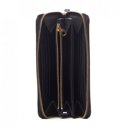 Louis Vuitton Empreinte Zippy Wallet Black 6 of 9