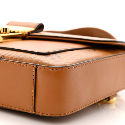 MCM Visetos Small Millie Crossbody Belt Bag Cognac 10 of 10