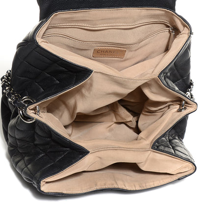 Chanel Caviar Quilted Timeless Accordion Flap Black 5 of 7