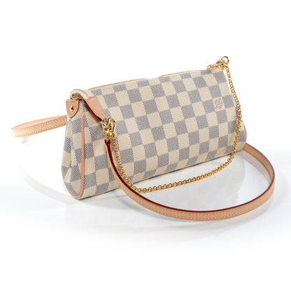 Louis Vuitton Damier Azur Eva Clutch 3 of 7