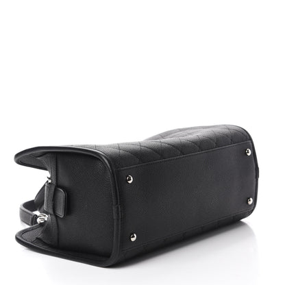 Chanel Caviar Stitched Shopping Tote Black 5 of 11
