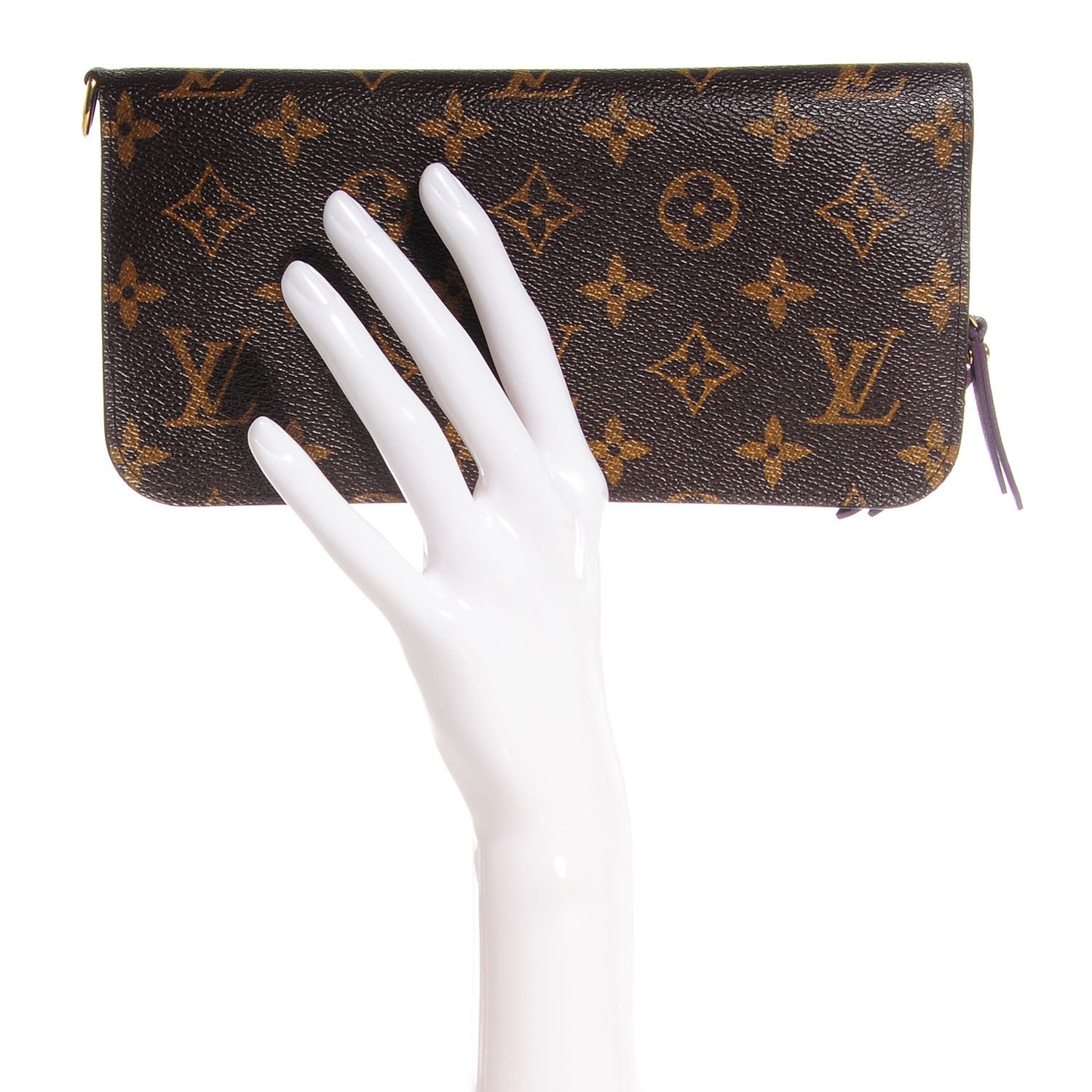 Louis Vuitton Monogram Insolite Wallet Cassis 2 of 7