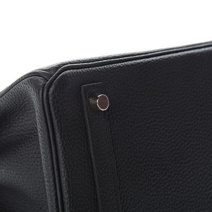 Hermes Togo Birkin 25 Black 7 of 40