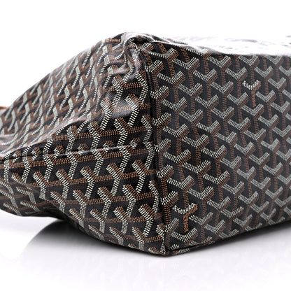Goyard Goyardine Saint Louis GM Black Gold 8 of 10