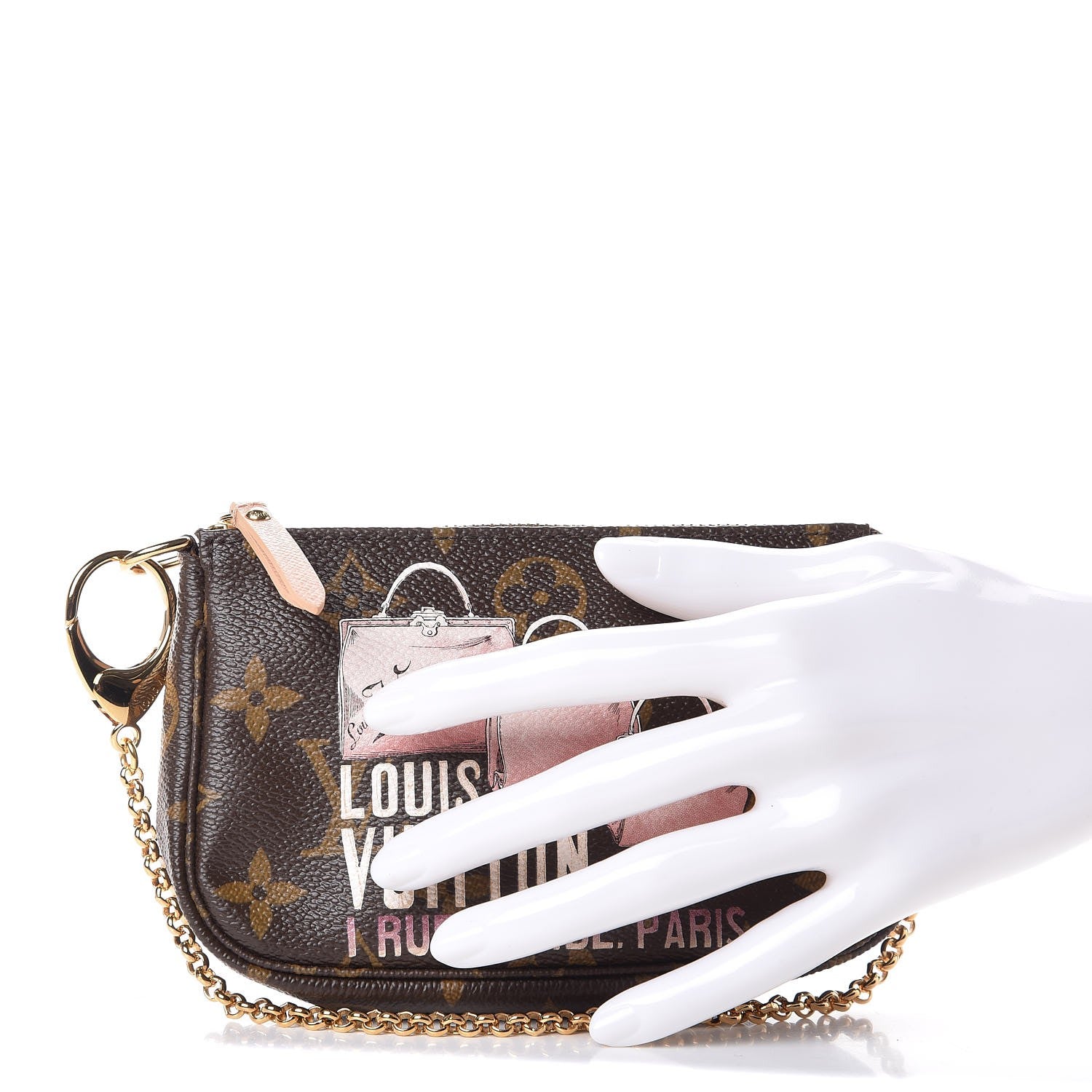 Louis Vuitton Monogram Affiche Mini Pochette Accessories 2 of 7