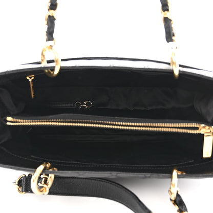 Chanel Caviar Quilted Grand Shopping Tote GST Black 5 of 10