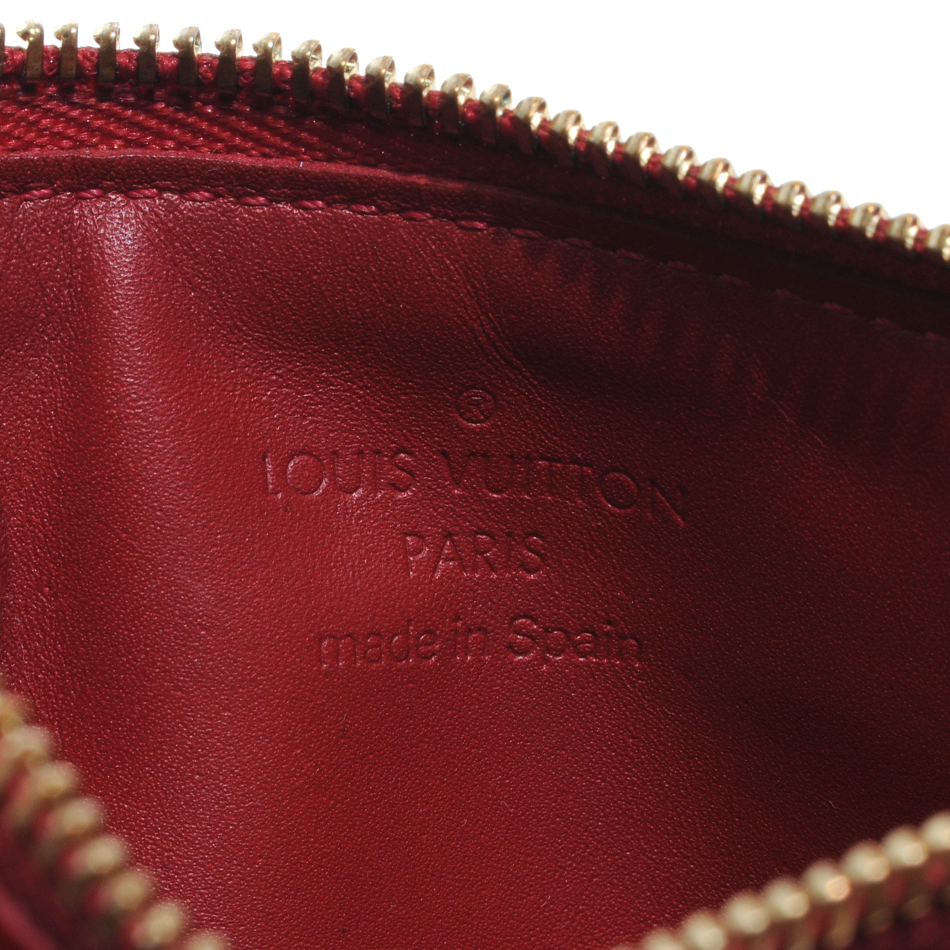 Louis Vuitton Vernis Key Pouch Pomme D'Amour 6 of 7
