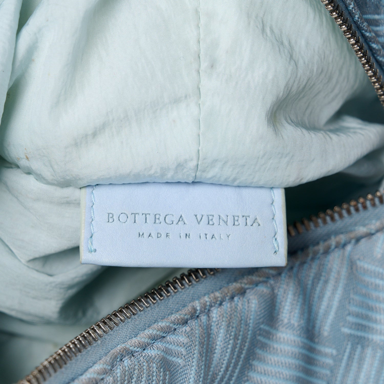 Bottega Veneta Jacquard Mini Double Knot Bag Bubble Silver 6 of 11