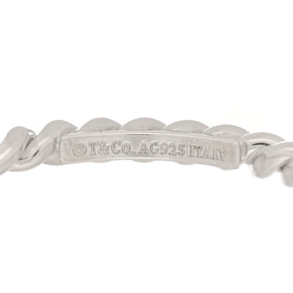 Tiffany Sterling Silver Twist Rope Ring 57 8 4 of 4