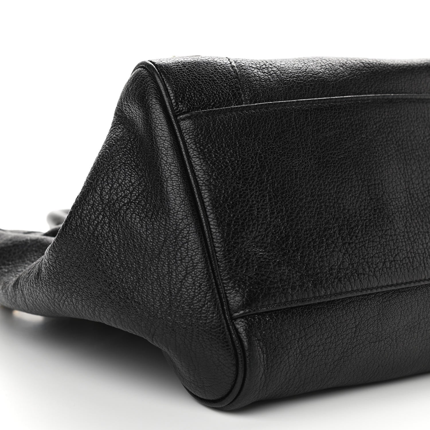 Balenciaga Chevre Gold Metallic Edge Hardware Velo Black 8 of 9