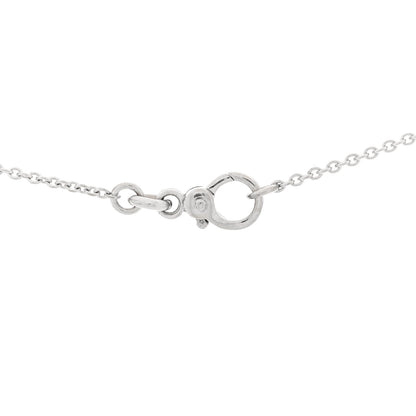Pomellato 18K White Gold Diamond Turquoise Capri Pendant Necklace 5 of 5