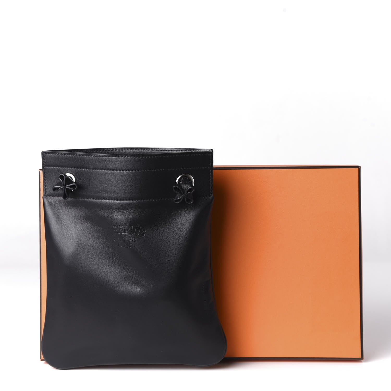 Hermes Milo Lambskin Swift Mini Aline Black 10 of 10
