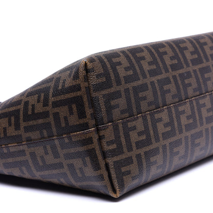 Fendi Zucca Spalmati Medium Roll Tote Tobacco Fuxia 6 of 12